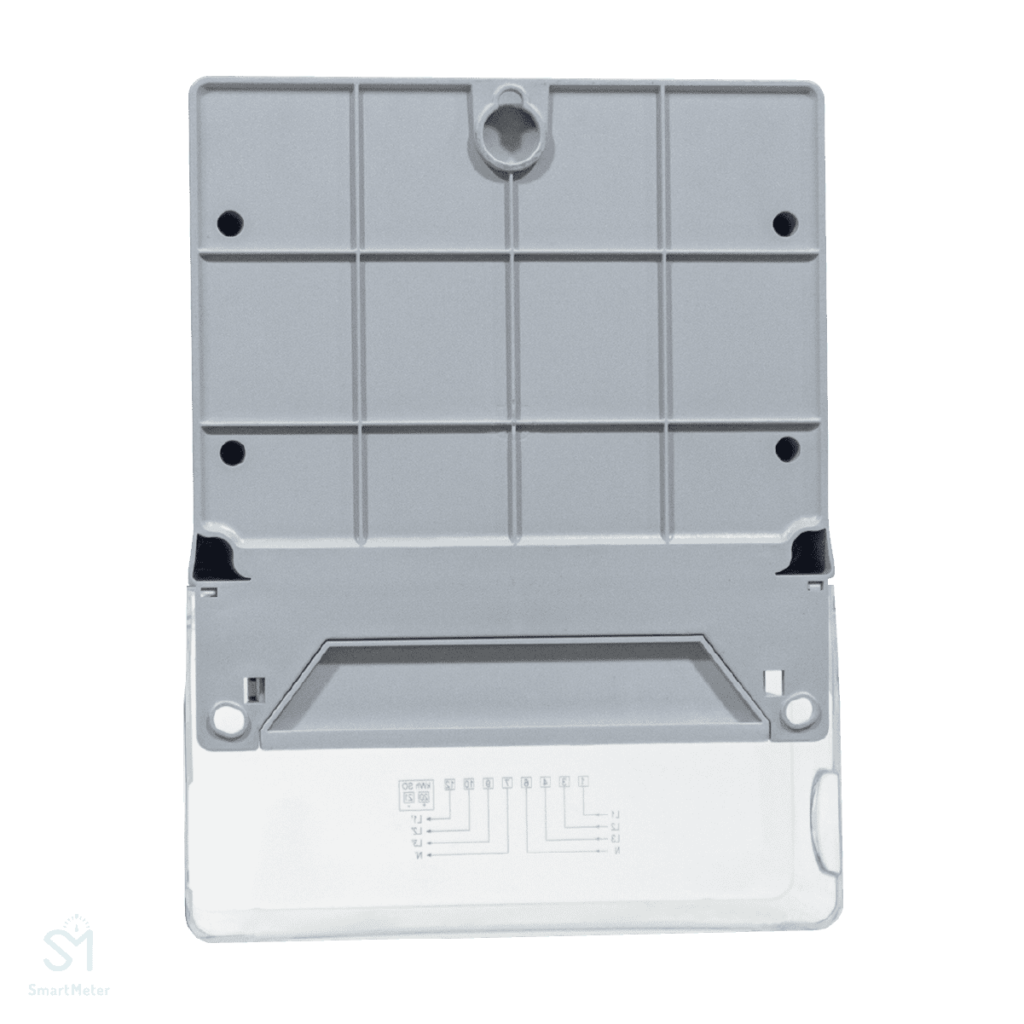 Medidor Trifasico Activa Reactiva Frontal